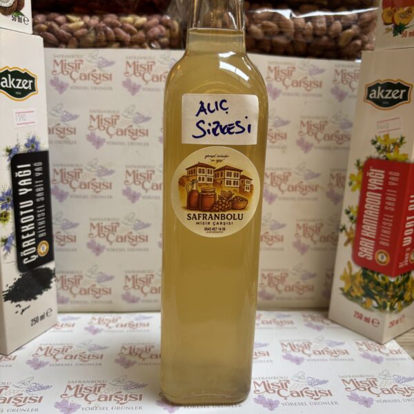 500 ml cam şişe alıç sirkesi