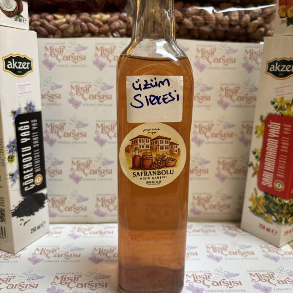500 ml cam şişe üzüm sirkesi