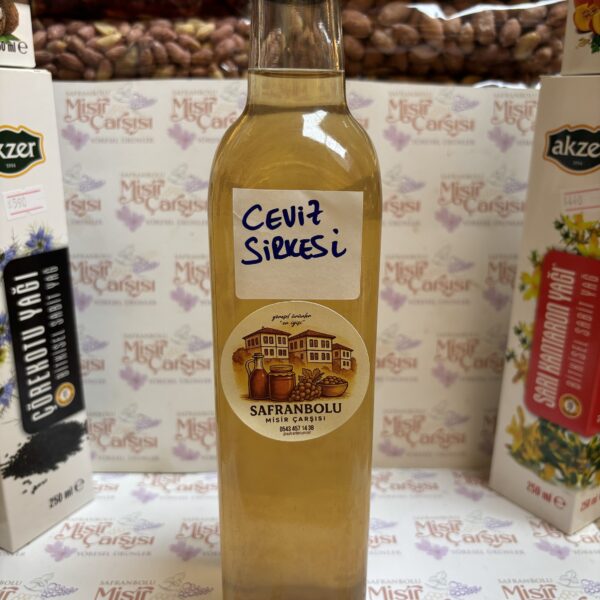 500 ml can şişe ceviz sirkesi