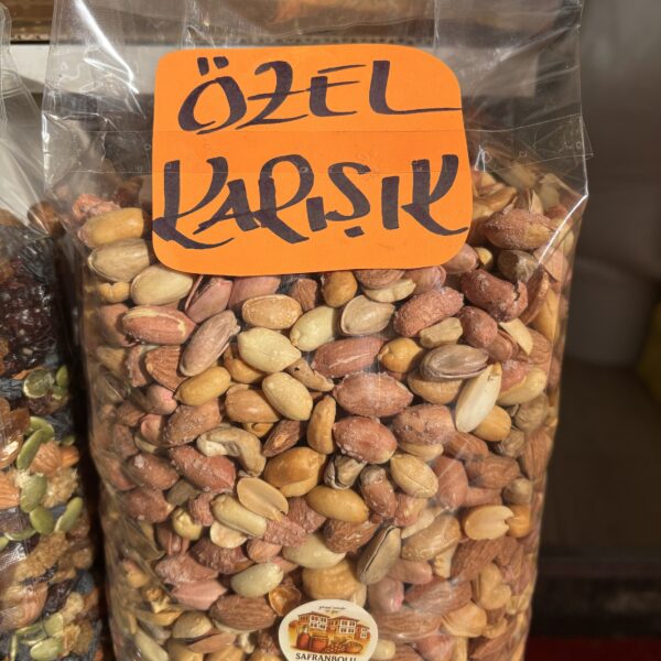 Özel karışık kuruyemiş (400 gr Kraft kilitli paket)